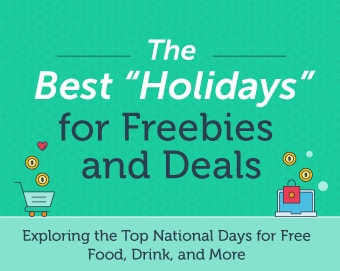 Best Holidays for Freebies and Deals